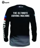 sublimated crew racing shirts /custom racing team wear long sleeve jersey