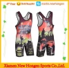 Sublimation custom youth wrestling singlet sportswear