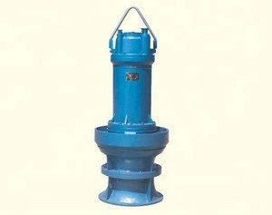 Submersible axial flow pump