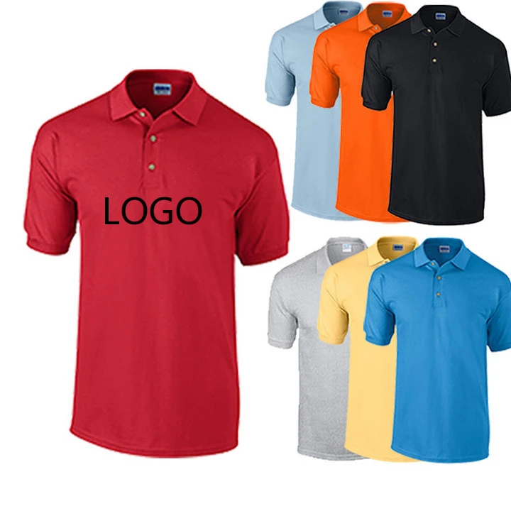 Super Quality 100% Cotton Custom T Shirt Printing Polo Promotion Mens Polo T-Shirt