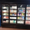 supermarket refrigeration equipment,glass door display refrigerator showcase, commercial freezer with CE certificate
