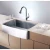 Import SUS304 stainless steel sinks Modern single bowl apron front kitchen sink,farmhouse sink, from China