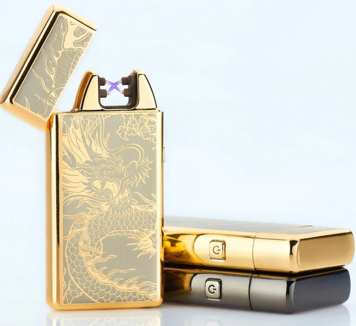 SY001 Custom Design electric rechargeable plasma arc usb lighter rechargeable and windproof