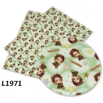Synthetic leather Faux PU leather sheet custom printed JAPAN HOT fast shipping