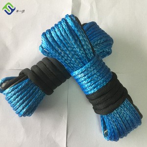 Synthetic UHMWPE Winch Rope 10mm x 30m For ATV UTV Car Towing