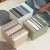 Import T-shirt compartment storage box household plastic underwear storage box clothes pants classification storage box from China
