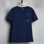 t-shirt painting machine mans v-neck designer long-sleeve t shirts V-neck slim brown color t-shirts