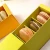 Import T07 Empty Cookie Biscuit Dessert Macaroons Truffle Sweet Dates Chocolate Paper Gift Box with Dividers from China