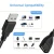 Import Taipuxi Wholesale Factory Black USB2.0 Extension Cable Male to Female Extension Cord Cable USB cable from China