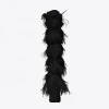 Tassels Charms fashion fur knee boots for women pointed toe high heels large size winter boots