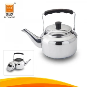 Tea Kettle Stovetop Whistling Tea Pot Stainless Steel Hot Water Kettle Whistling ,Folding Handle,Fast To Boil