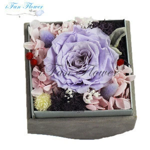 The most popular supreme quality preserved flower gift box standard size