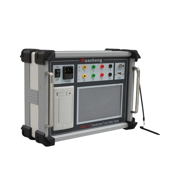 Three Phase Automatic Turns Ratio Vector Group Instrument Electrical Transformer Turns Ratio Meter
