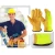 Import Thumb protection construction safety cow leather work glove from China