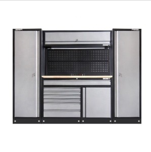 tool cabinet set high quality Garage storage workbench with cabinets tool box set professional