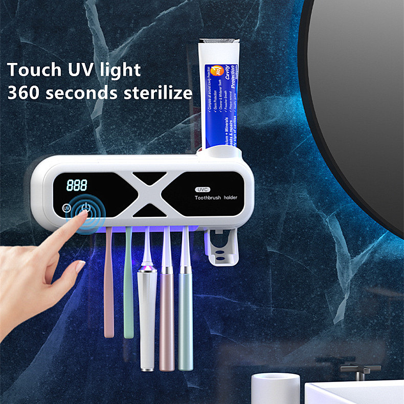 Buy Toothbrush With Toothpaste Dispenser Toothpaste Dispenser And Brush ...