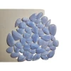 Top Quality Free Size Natural Blue Lace Agate Loose Gemstone Cabochon For Healing Ring Jewelry Wholesale Loose Gemstone