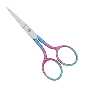 Top Quality Multi Colors Handle, Professional Cuticle Nail Scissor, Embroider Scissors For Personal Care manicure instruments