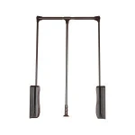 Top sale laundry products pull down wardrobe lift adjustable clothes hanging rail metal hangers racks