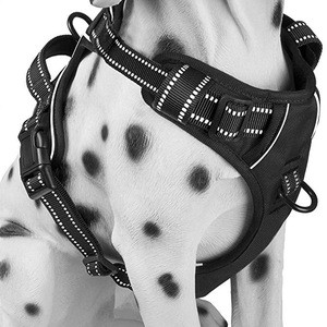 Top Seller Pet Products Customized Soft Outdoor Easy Walk Dog Vest Harness Adjustable Neck Dog Harness Vest for Pet Dogs