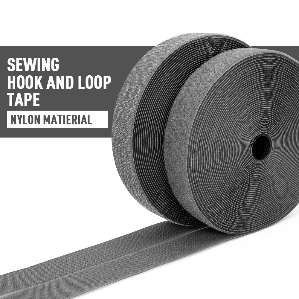 Buy Trade Assurance Hook And Loop Black Fabric, Self Adhesive Hook And ...