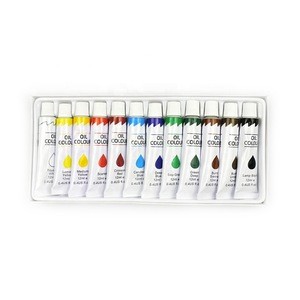 Transparent Colored Light Art Color Based Oil Paint Brush