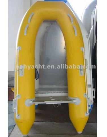 transparent floor inflatable boat