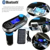 Travel Bluetooth FM Transmitter Car Charger Kit With MP3 Radio SD Card Function, usb port car charger For mobile Smartphone