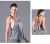 Import Travel vest summer ladies shirts loose fit sport gym girls ribbed custom sleeveless tank top women from China