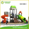 Tree House Series Simple Design Outdoor Playground Equipment, S Type Slide And Walk Ladder