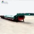 Import tri-axle 50tons 60t lowboy flatbed truck low bed semi trailer with hydraulic ramp from China