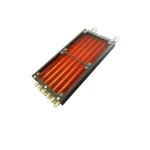 Tube fin heat exchanger for Fuel cells