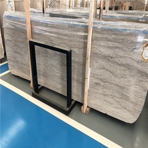 Turkish Natural Grey Marble with Black Fine Line For Countertop and Flooring