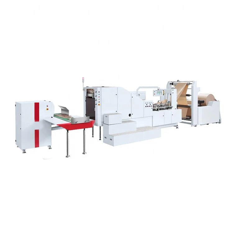 TYLSB-320 High quality square bottom printing craft roll feed paper bag making machine
