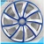 Import Universal China Wholesale 13" 14" 15"Hubcap Rim Skin Cover Style Twin Color Car ABS Wheel Cover Bi-Color Wheel Caps from China