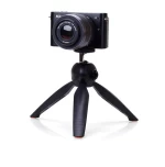 Universal Projector Smartphone and Camera Mini Tripod Stand with 360 Degree Rotate Clip 1/4 inch Screw Selfie Monopod Stick