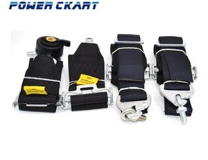 Universal Racing 3&quot; 4 POINTS Polyester Car Seat Belt Safety Belt Harness