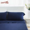 USA popular bamboo fiber home textile bedding set with craft pillow case