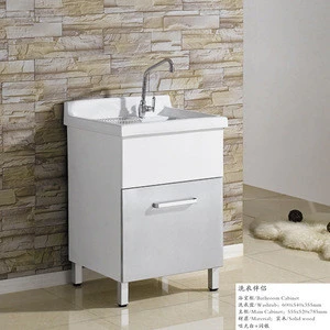 USA Style Modern China factory quality New Design Mirror Three Tier Bathroom Vanity Cabinets Furniture Sale