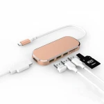 USB Hub 3.0 With For Laptop Computer Multifunction Wholesale Charging Phone Dock Station For Laptop Usb C Hub