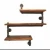 Import Vintage style bookcase ,wall mounted typy book shelf ,made of cast iron pipe fittings from China