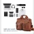Import Vsurplus Large Capacity 15-18L Multifunctional Tailored Utility Pockets Leather Briefcase Laptop Bag from China