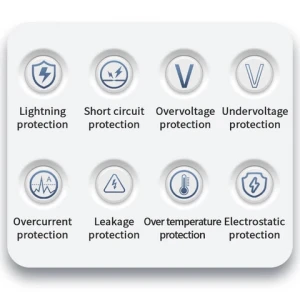 Wall Ev Charger Rfid Level 2 Us 40A Ev Charger Sae J1772 Type1 Ev Wallbox Charging Station Electric Car Charger