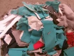 Waste clothes recycling machine/cotton textile fluffer machine