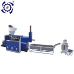 waste plastic recycling pelletizing machine