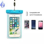 Water proof cell phone bag PVC waterproof phone case for iphone X Xs Xr mobile phone bags cases