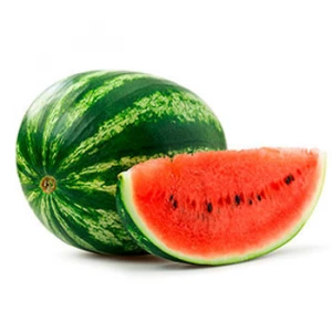 Watermelon yellow red watermelon