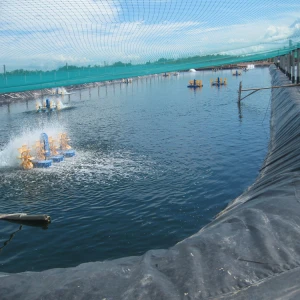 Waterproofing HDPE Geomembrane Fish Pond Liner