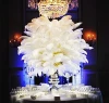 white ostrich feathers for wedding centerpieces