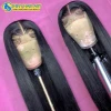 Wholesale 100% Virgin Natural Short straight Full lace Human Hair Wig Transparent HD Glueless Full Lace Wig Bob Wig Lace Front